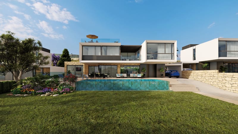 Viewpoint Hills villa with infinity pool, Peyia